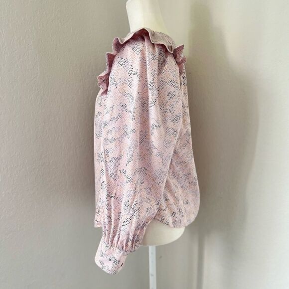 Rebecca Taylor Darcie Ruffle Top - Picture 5 of 9